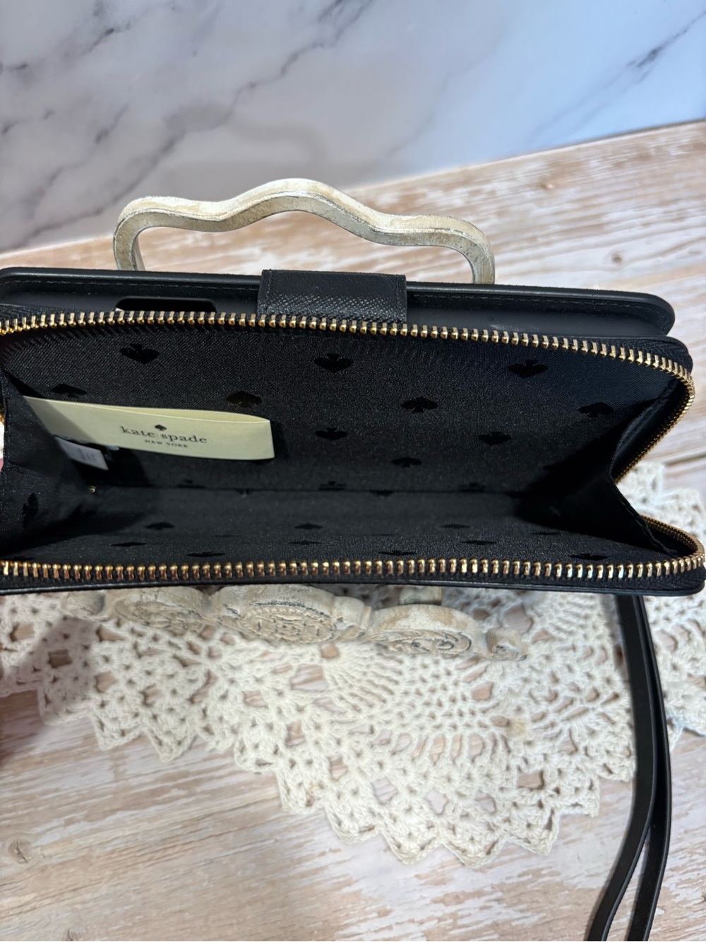 ♠️ kate spade cameron zip leather wristlet folio case ♠️ - Picture 4 of 12